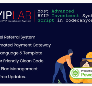 HYIPLAB - Complete HYIP Crypto Investment System Script